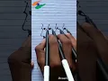 Indian army drawing 4 drawing same time