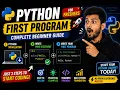 Python Installation First Python Program Print Statement for Beginners