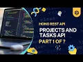 Projects and Tasks REST API with Hono and Best Practices - Part 1