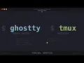 My Terminal Workflow with Ghostty and Tmux Full Setup Guide
