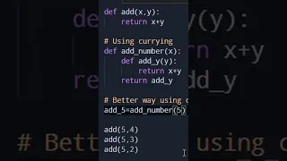 Mastering Functional Techniques Exploring Currying in Python