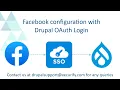 How to setup SSO between Facebook and Drupal using OAuth Login Module Facebook SSO with Drupal