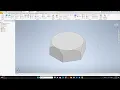 Creating Bolts and Screws with Tapered Edges in AutoDesk Inventor