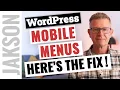 Here s the FIX for WordPress Mobile Menus AND the Navigation Block