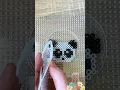 DIY Panda Keychain with Fuse Beads Cute Easy Perler Bead Craft for Kids