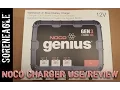 Noco Genius Gen3 Gen2 Onboard Smart waterproof Battery Charger use and review car boat auto marine