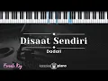 Download Lagu Disaat Sendiri - Dadali KARAOKE PIANO - FEMALE KEY