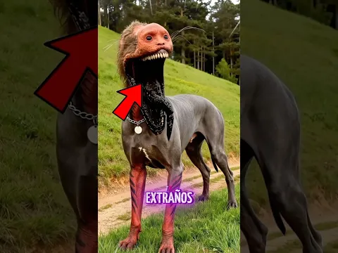 Los 5 PERROS Más Extraños Del Mundo Que Parecen Falsos😱🌎