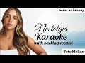 Download Lagu Karaoke | Nostalgia Tate McRae (with backing vocals) (same as in the song instrumental)