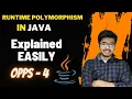 Runtime Polymorphism in Java in Hindi by Surya Bhaiya OOPs - 04 Hustler s Code