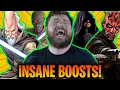 We Just Got Some INSANE Boosts to These SWGoH Characters - KAM Darth Maul Palpatine and More