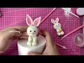 Download Lagu How to make fondant bunny cake topper..
