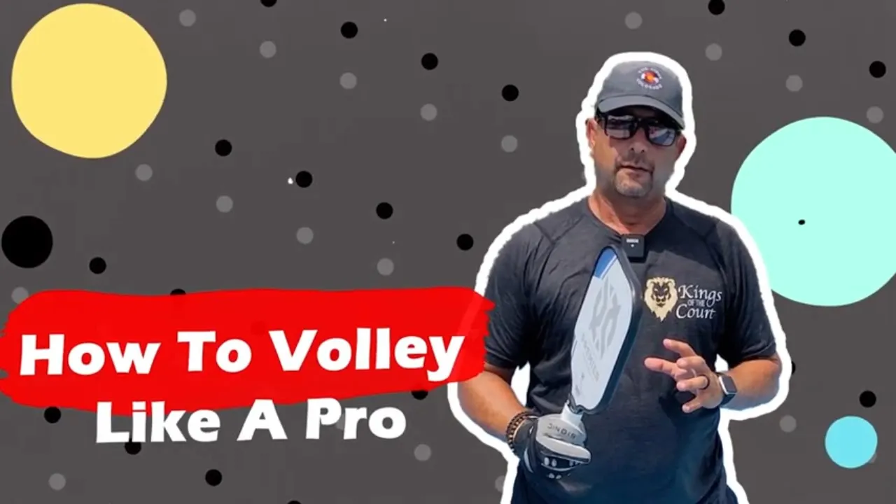 PICKLEBALL VOLLEY TECHNIQUE | 3 Succesful Strategies Of VOLLEYING The Right Way | VOLLEY LIKE A PRO