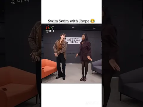 swim Swim with Jhope 😂🥰💜 #shorts #trending #explore #swim #shortsfeed #foryou #youtubeshorts #like