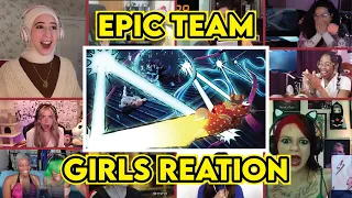 Download EPIC TEAM | Tanjiro, Zenitsu \u0026 Inosuke Vs Daki | Demon Slayer Season 2 Episode 16/9 -Girls Reaction MP3