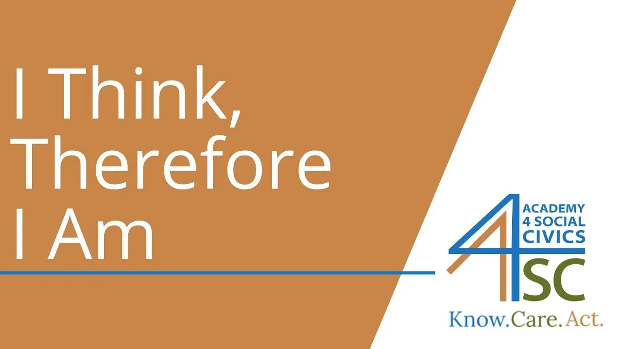 I Think, Therefore I Am: Cartesian Skepticism and Foundationalism - Epistemology Series | Academ...
