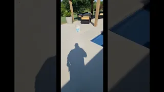 Dyco pool deck paint with valspor anti skid texture