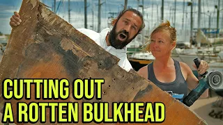 A REAL PROBLEM: How Much of Our Boat is Rotten? – Episode 93