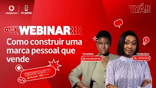 Segunda Live Youth Webinar Vodacom com Ivandra Jofane e Towanda Cabinda