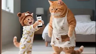 Mom, Can We Get This? 🥺🎮 How Did This Kitty Afford It? 🙀💰