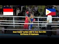 Men’s Boxing Bantamweight: Daud Flanjar Yerikho (INA) vs Raja Flori (PHI) – SEA Games 33