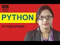 Tutorial on Python data type STRING Python Programming Indian Cyber Security Solutions