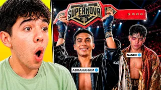REACCIONE a la PELEA de ABRAHAM vs NANDO en SUPER NOVA