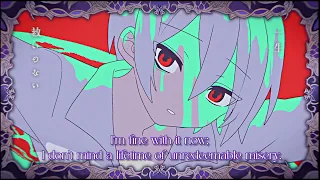 mafumafu i dont mind being unhappy forever english lyrics mv eng sub