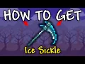 How to Get Ice Sickle in Terraria Ice Sickle terraria