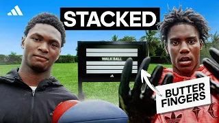 The Ultimate Football Challenges… With A Twist 👀 | College Players Take On Stacked