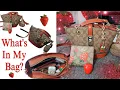 What s In My Bag Coach Strawberry Collection Coach Lane Bucket Bag