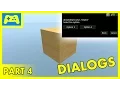 LEARNING LSL Dialog Boxes