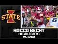 Rocco Becht Highlights vs Iowa 2025 Big 12 Football