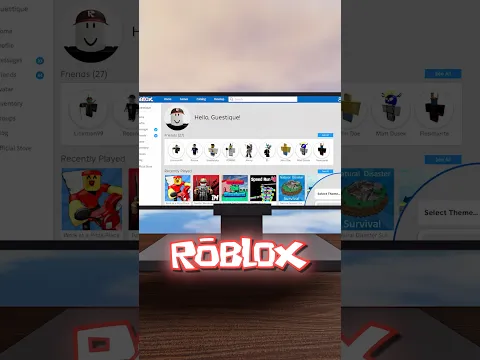 🥹❤️‍🩹 ROBLOX BROUGHT IT BACK