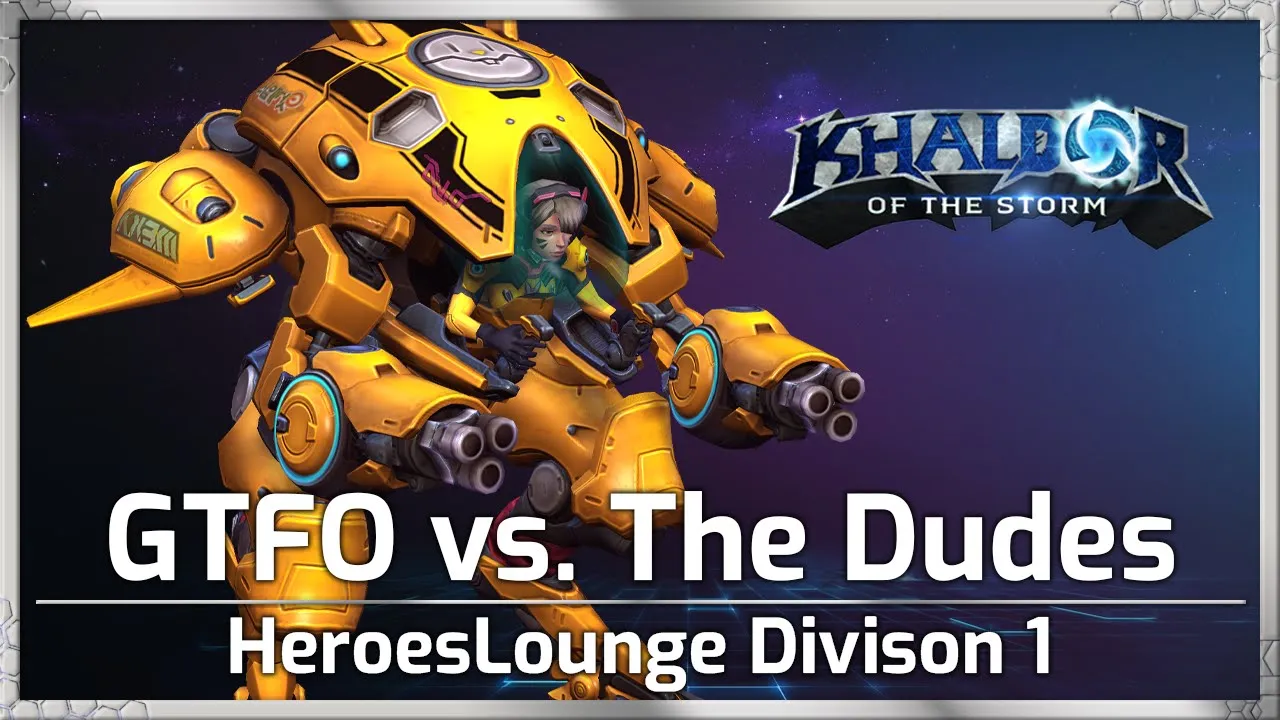 The Dudes vs. GTFO - HeroesLounge Division 1 - Heroes of the Storm