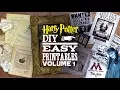 DIY Harry Potter Printables Vol 1