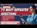 NCLEX-RN Practice 2025 75 Most Repeated High-Yield Questions to Pass the NCLEX Exam Fast