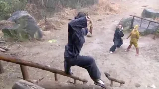 nenek kung fu 80 tahun mengalahkan 2 samurai jepang dengan kung fu emei