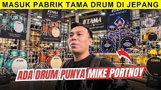 YOIQBALL KETEMU DRUM MIKE PORTNOY DI PABRIK TAMA DRUMS JAPAN