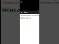 mouseover and mouseout