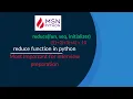 python reduce function