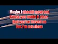 Taylor Austin Dye - Echo (karaoke) (by request)