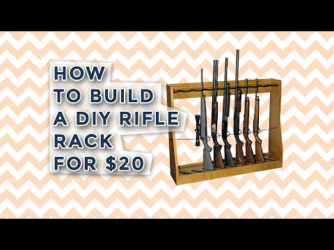15+ DIY Gun Rack Plans: Vertical, Wall Mounts & More [FREE] - MyMyDIY |  Inspiring DIY Projects
