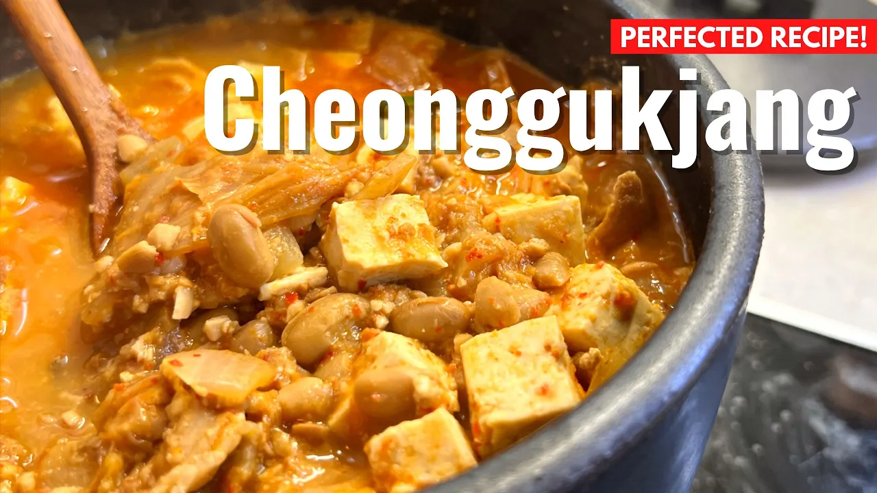 How to: Cheonggukjang!   Classic Korean Comfort Stew 