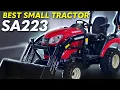 In-Depth Look Yanmar SA223 - Best Compact Tractor