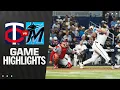 Download Lagu Twins vs. Marlins Game Highlights (7/1/25) | MLB Highlights