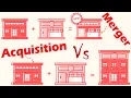 Differences between Merger and Acquisition
