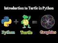 Introduction to Turtle in Python ENG Prof Antony Vijay