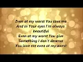 Download Lagu Blanca - Even At My Worst (Lyrics)