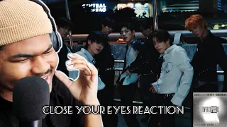 close your eyes pose mv what if i miss love reaction